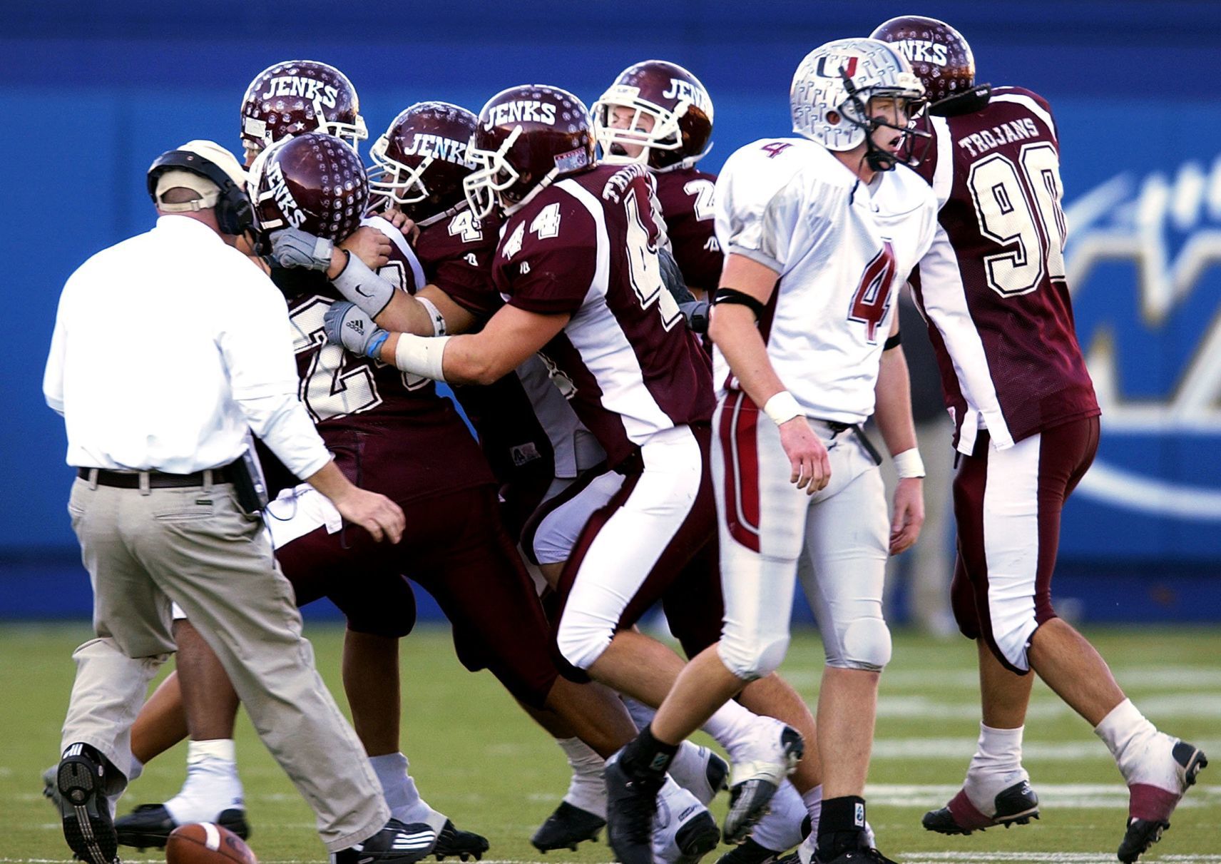 Nov. 29, 2003: Jenks 14, Union 12 (6A semifinal)